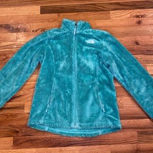 The North Face fuzzy jacket (Girls)
